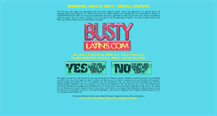 Desktop Screenshot of bustylatins.com